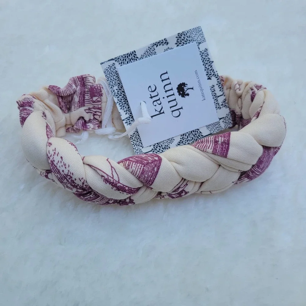 KATE QUINN Barn Stretchy Braided Headband S